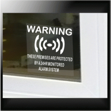 1 x Premises 24hr Alarm Sticker